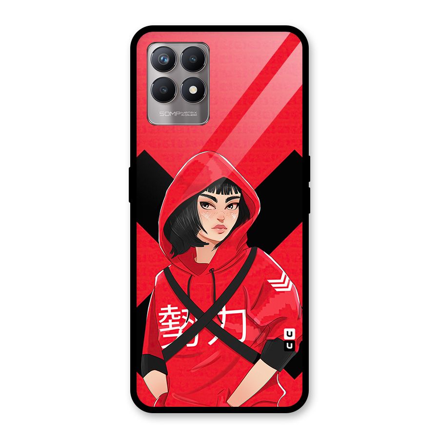 Money Heist Tokyo Digital Art Glass Back Case for Realme Narzo 50