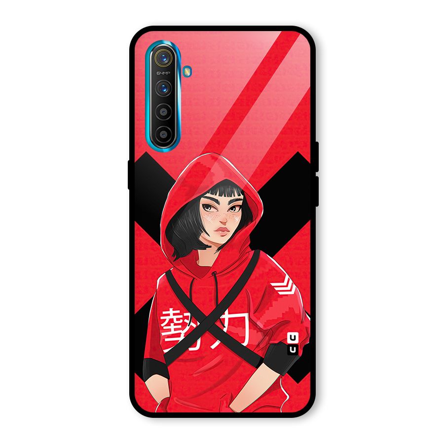 Money Heist Tokyo Digital Art Glass Back Case for Realme XT