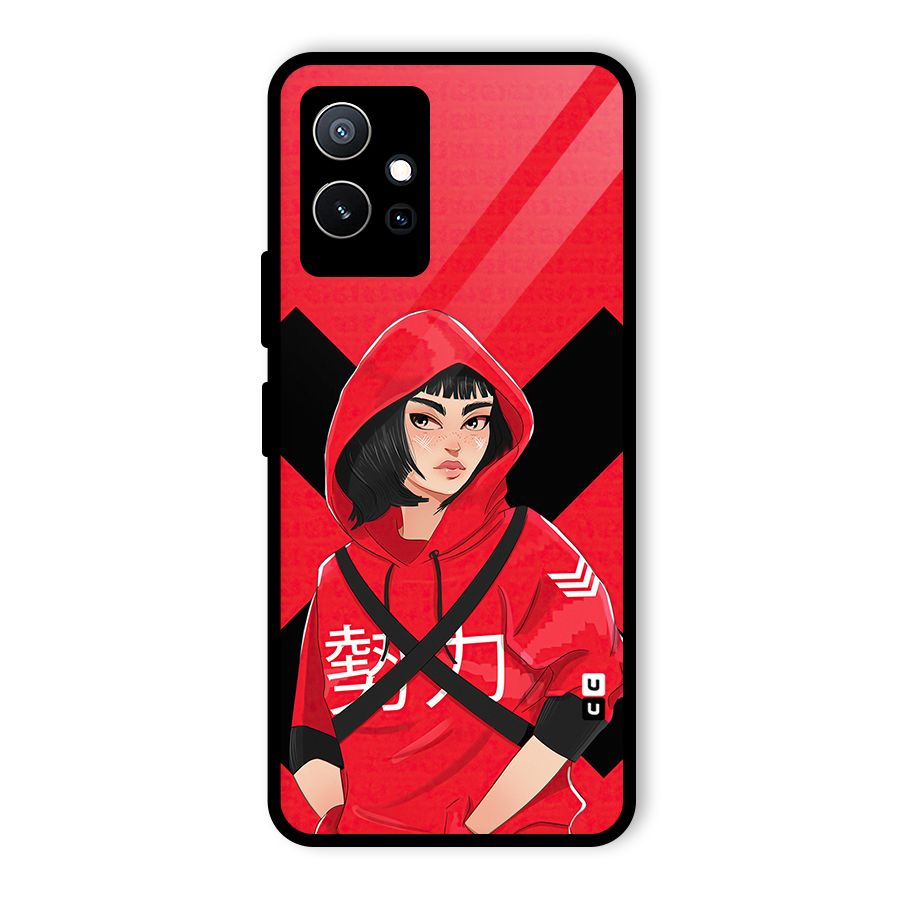 Money Heist Tokyo Digital Art Glass Back Case for Vivo Y75 5G