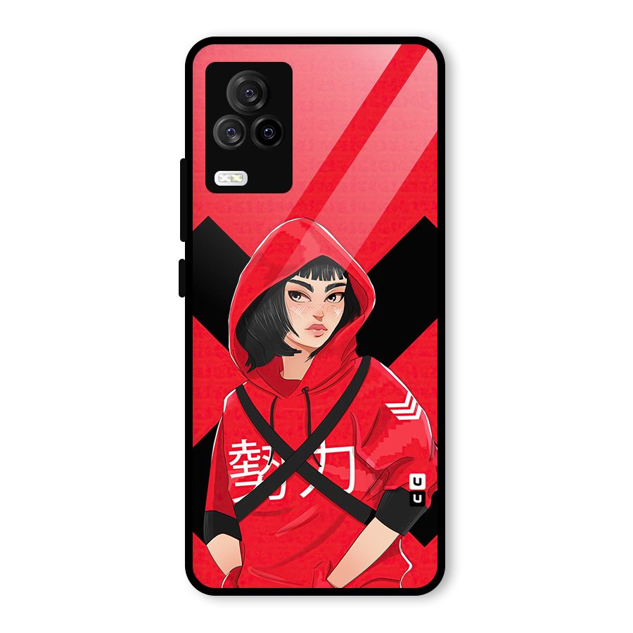 Money Heist Tokyo Digital Art Glass Back Case for Vivo iQOO 7 Legend 5G