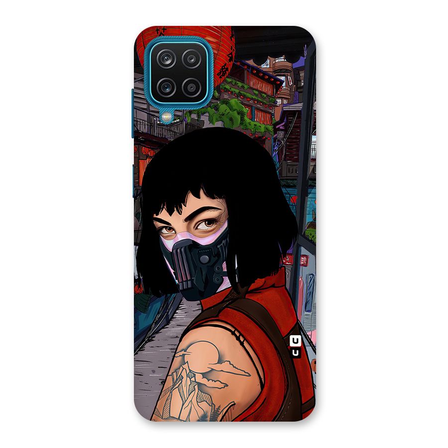 Money Heist Tokyo Mask Back Case for Galaxy F12