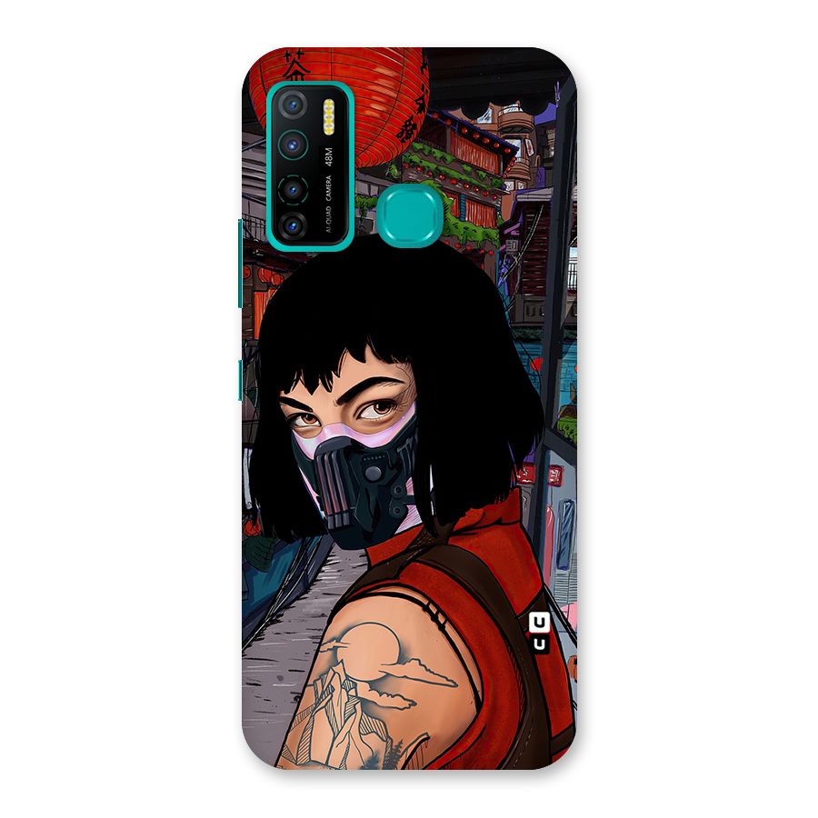Money Heist Tokyo Mask Back Case for Infinix Hot 9 Pro