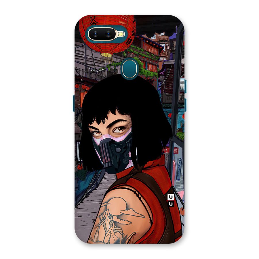 Money Heist Tokyo Mask Back Case for Oppo A11k