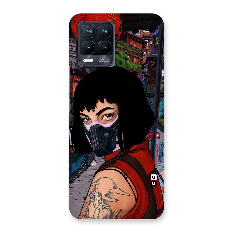 Money Heist Tokyo Mask Back Case for Realme 8 Pro