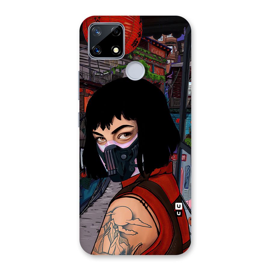 Money Heist Tokyo Mask Back Case for Realme Narzo 20
