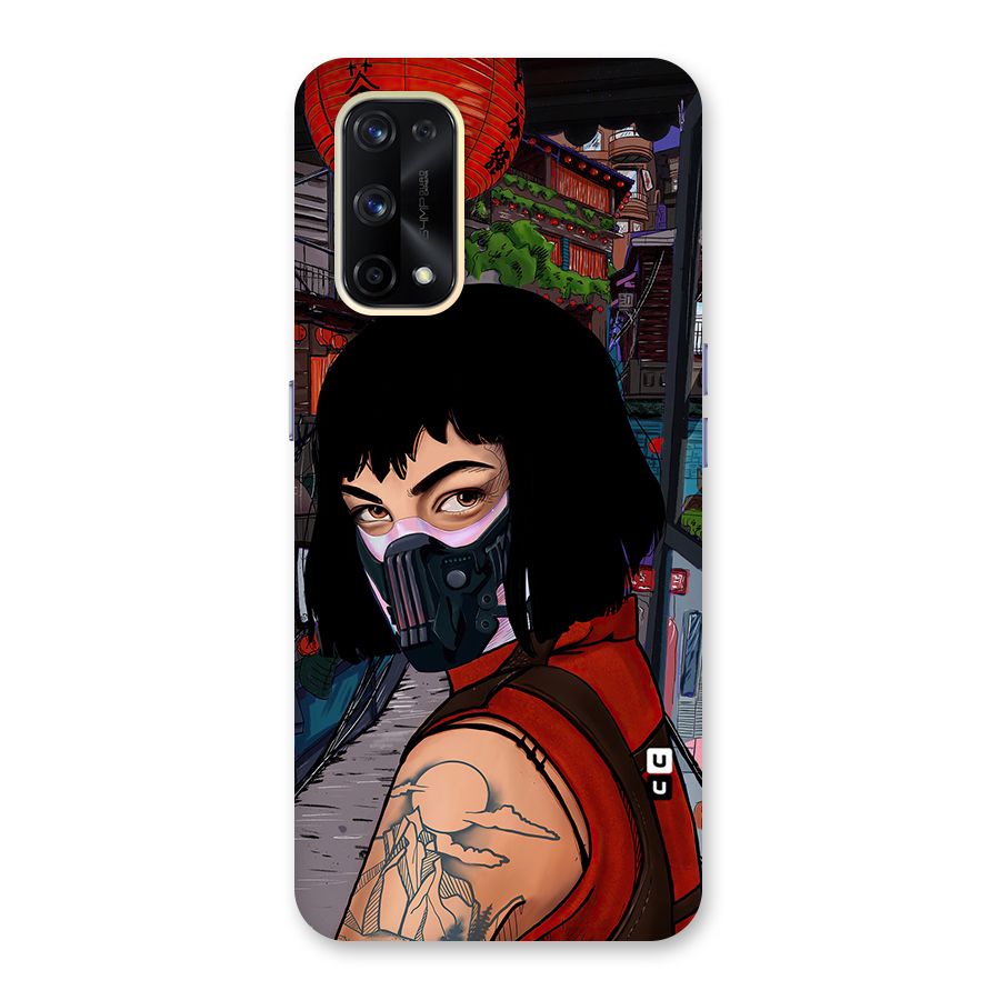 Money Heist Tokyo Mask Glass Back Case for Realme X7 Pro