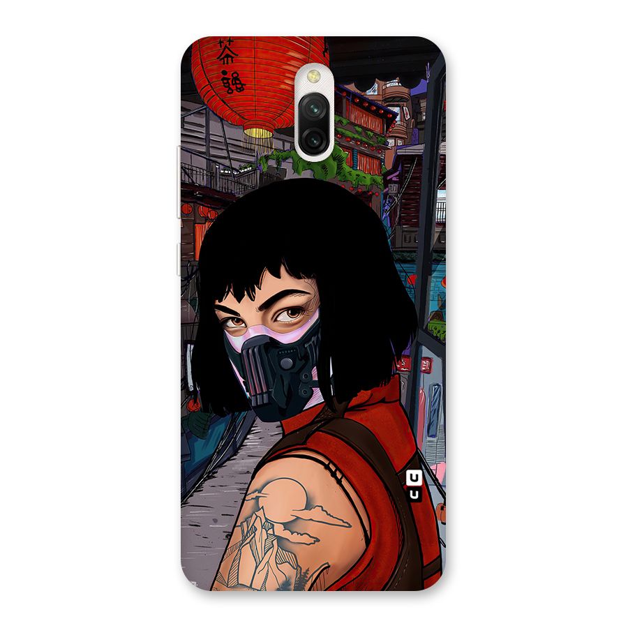Money Heist Tokyo Mask Back Case for Redmi 8A Dual