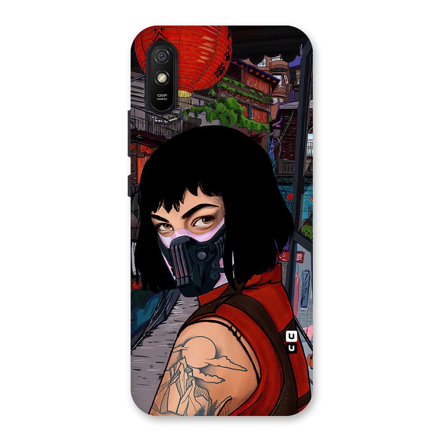 Money Heist Tokyo Mask Back Case for Redmi 9i