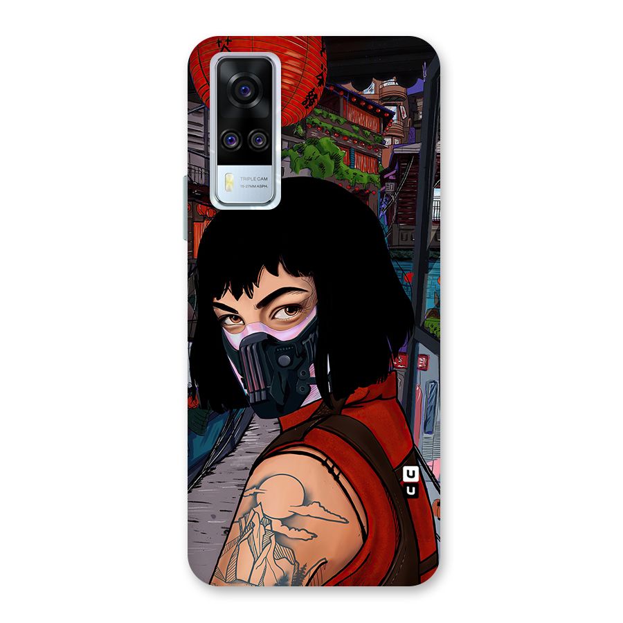 Money Heist Tokyo Mask Back Case for Vivo Y31
