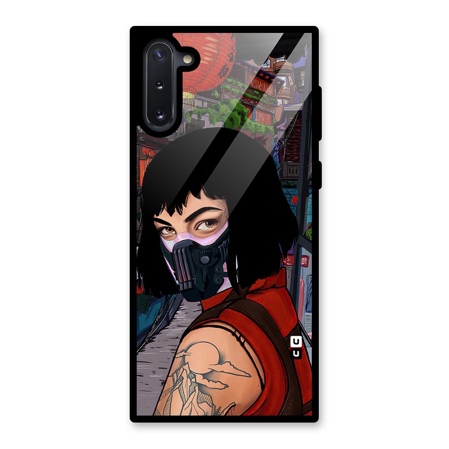 Money Heist Tokyo Mask Glass Back Case for Galaxy Note 10