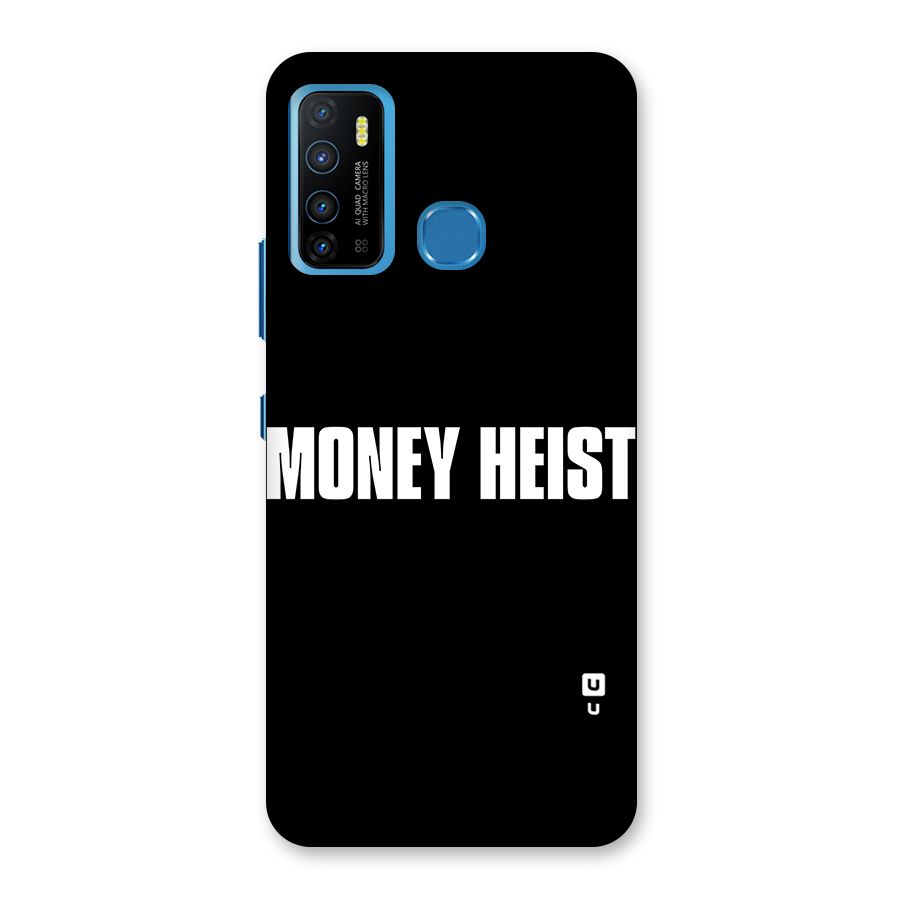 Money Heist Typography Back Case for Infinix Hot 9