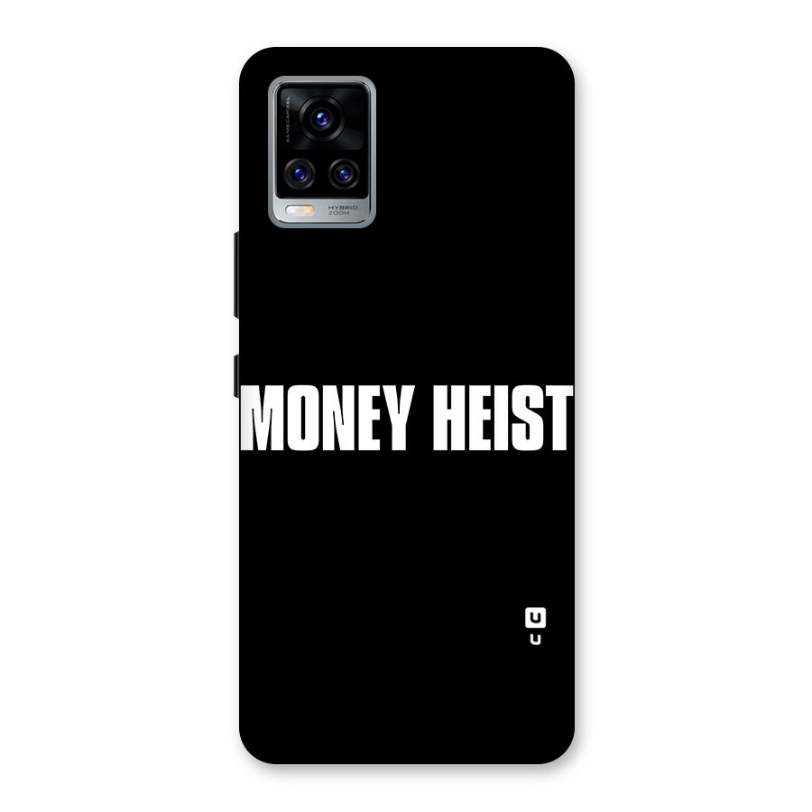 Money Heist Typography Back Case for Vivo V20 Pro