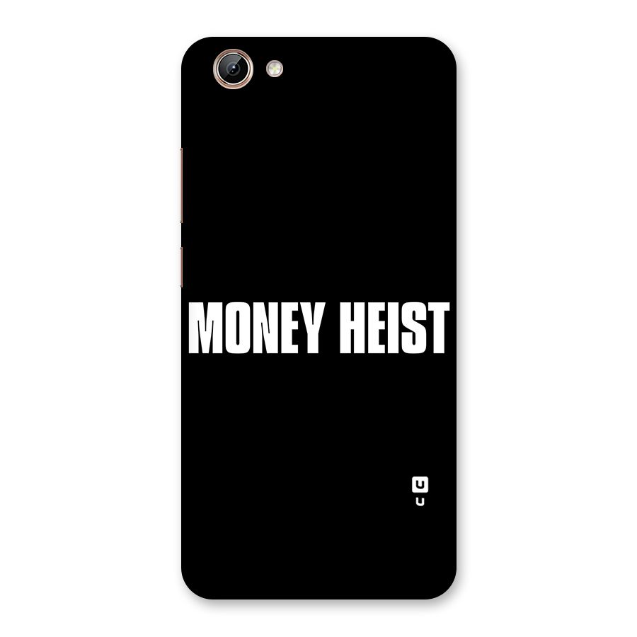 Money Heist Typography Back Case for Vivo Y71i