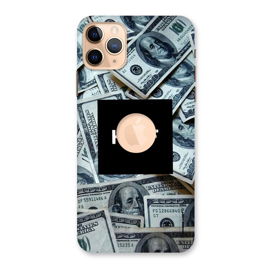 Money Life Back Case for iPhone 11 Pro Max Logo Cut
