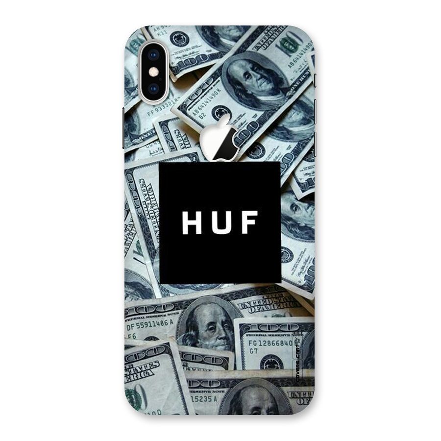 Money Life Back Case for iPhone XS Max Apple Cut