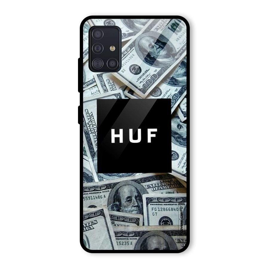 Money Life Glass Back Case for Galaxy A51