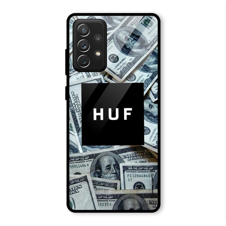 Money Life Glass Back Case for Galaxy A72