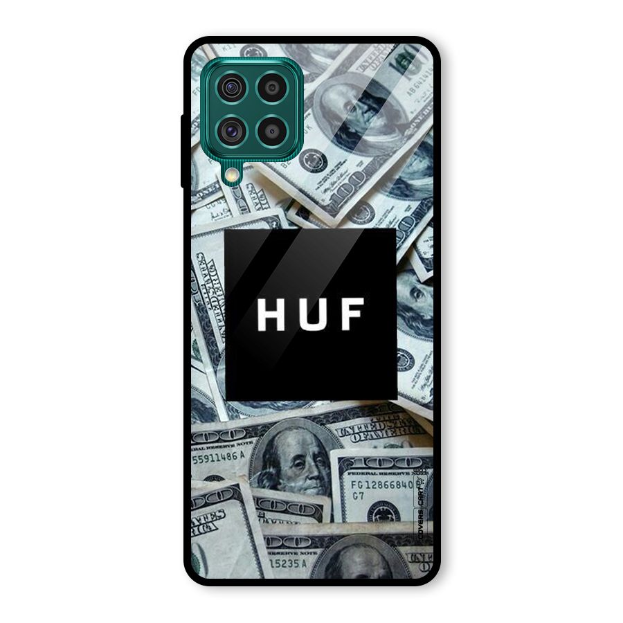 Money Life Glass Back Case for Galaxy F62