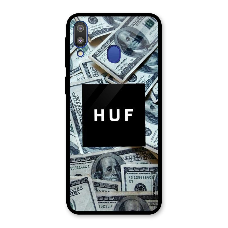 Money Life Glass Back Case for Galaxy M20
