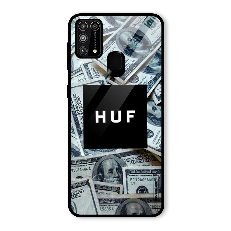 Money Life Glass Back Case for Galaxy M31