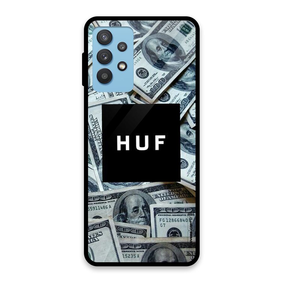 Money Life Glass Back Case for Galaxy M32 5G