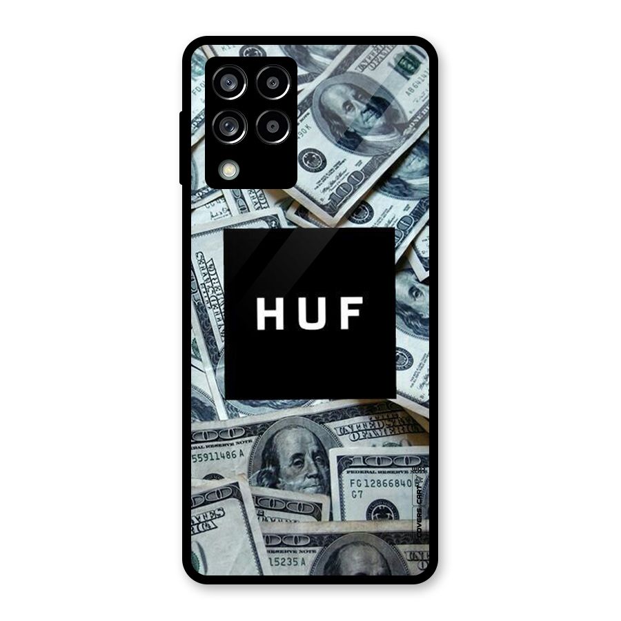 Money Life Glass Back Case for Galaxy M53 5G