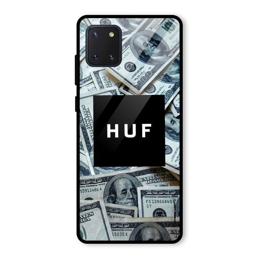 Money Life Glass Back Case for Galaxy Note 10 Lite