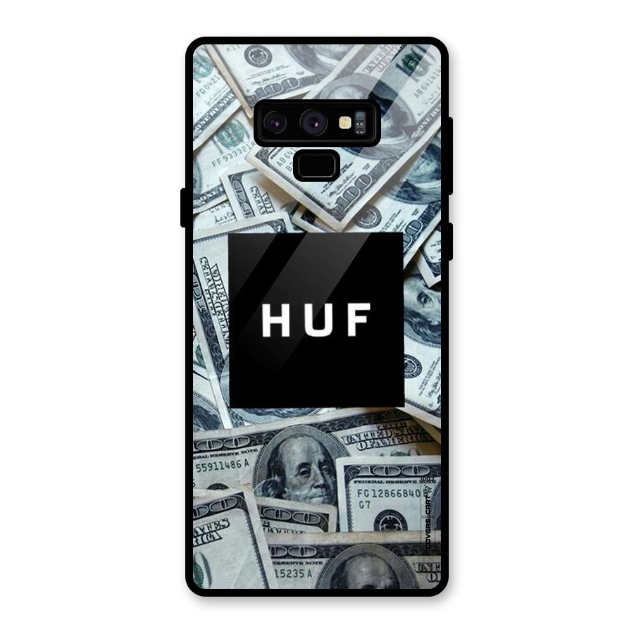 Money Life Glass Back Case for Galaxy Note 9