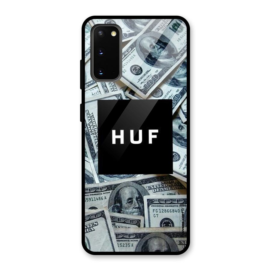 Money Life Glass Back Case for Galaxy S20