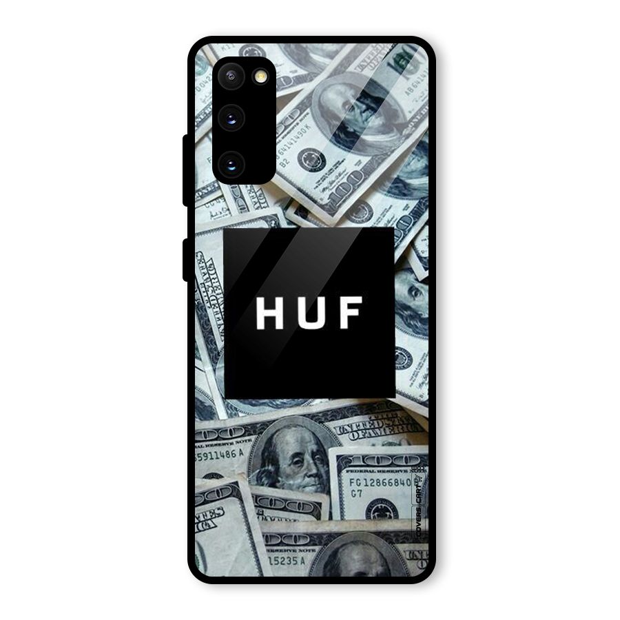 Money Life Glass Back Case for Galaxy S20 FE