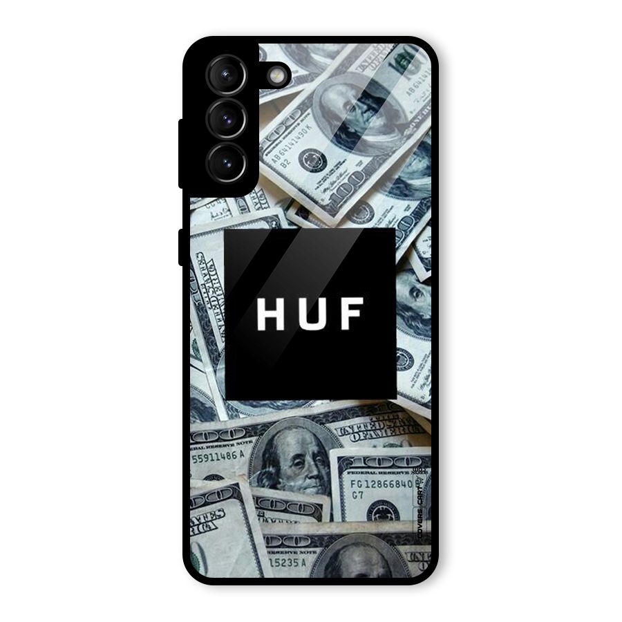 Money Life Glass Back Case for Galaxy S21 Plus
