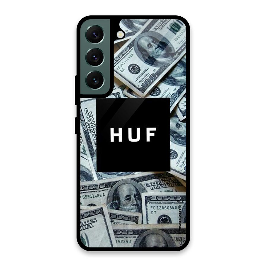 Money Life Glass Back Case for Galaxy S22 5G