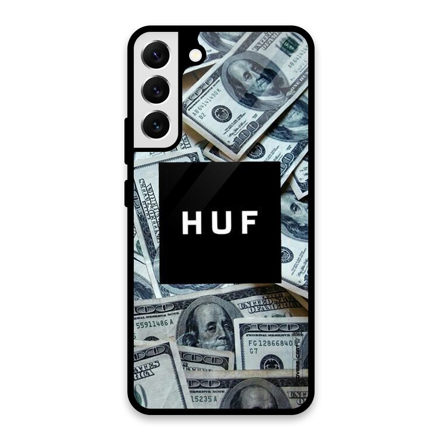 Money Life Glass Back Case for Galaxy S22 Plus 5G