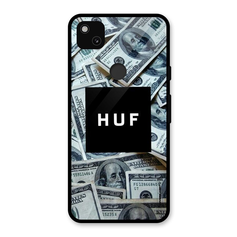 Money Life Glass Back Case for Google Pixel 4a