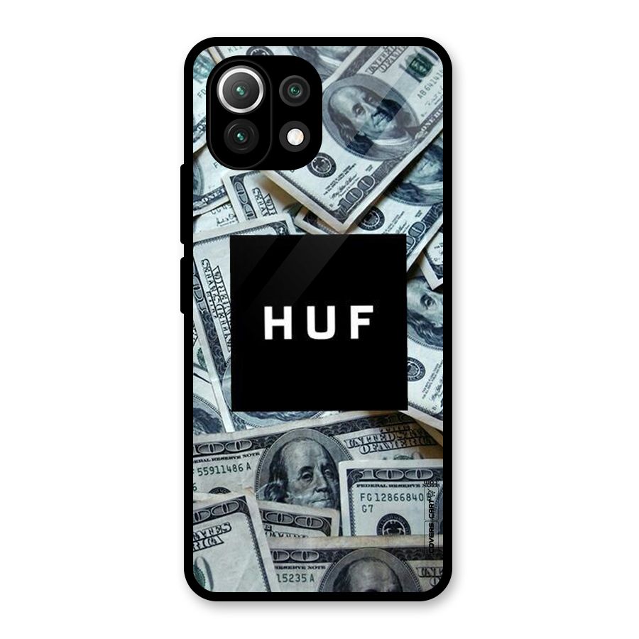 Money Life Glass Back Case for Mi 11 Lite