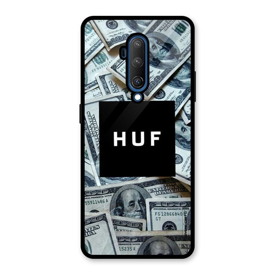 Money Life Glass Back Case for OnePlus 7T Pro