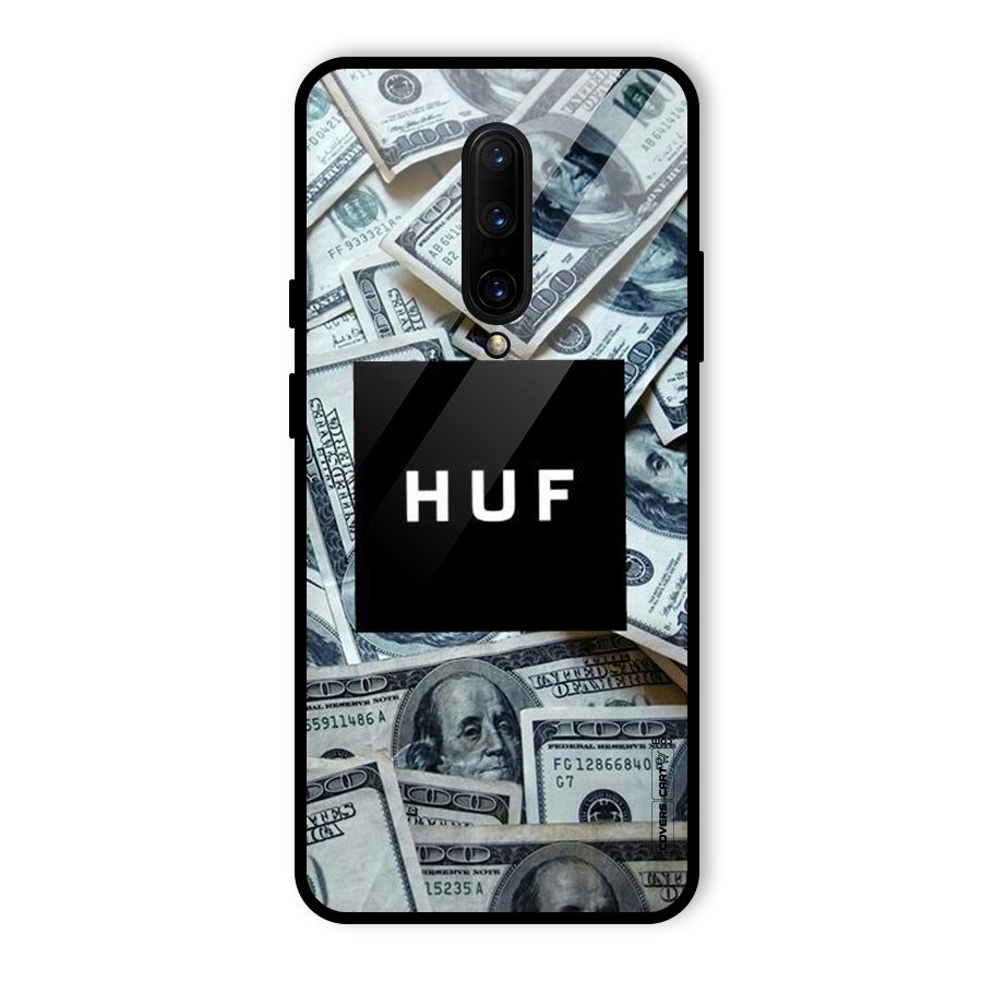 Money Life Glass Back Case for OnePlus 7 Pro