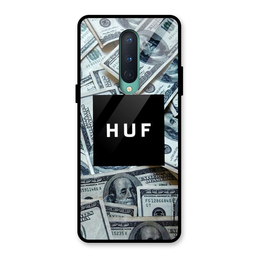 Money Life Glass Back Case for OnePlus 8