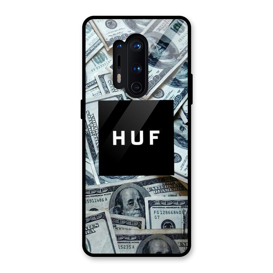 Money Life Glass Back Case for OnePlus 8 Pro