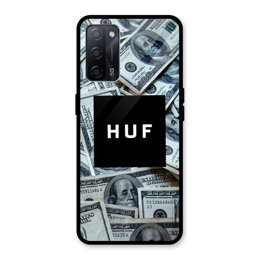 Money Life Glass Back Case for Oppo A53s 5G