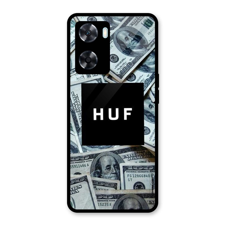Money Life Glass Back Case for Oppo A77