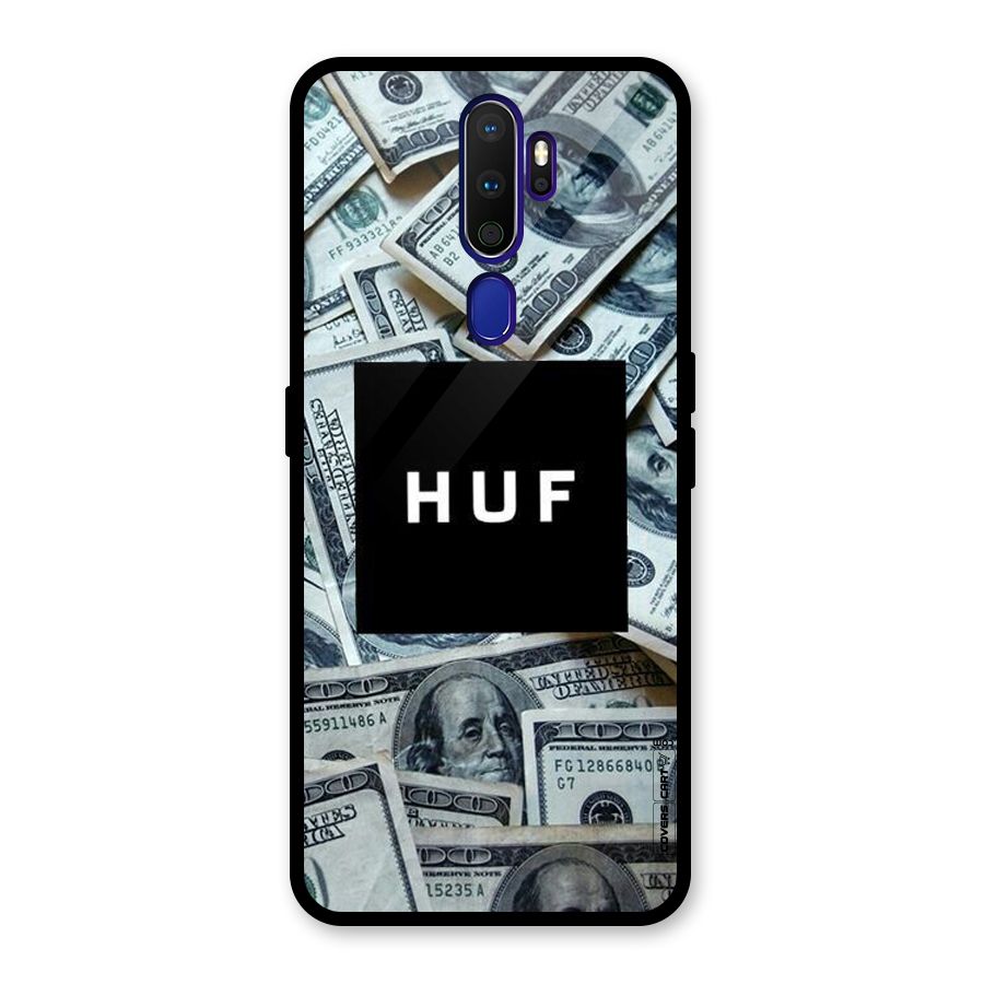 Money Life Glass Back Case for Oppo A9 (2020)