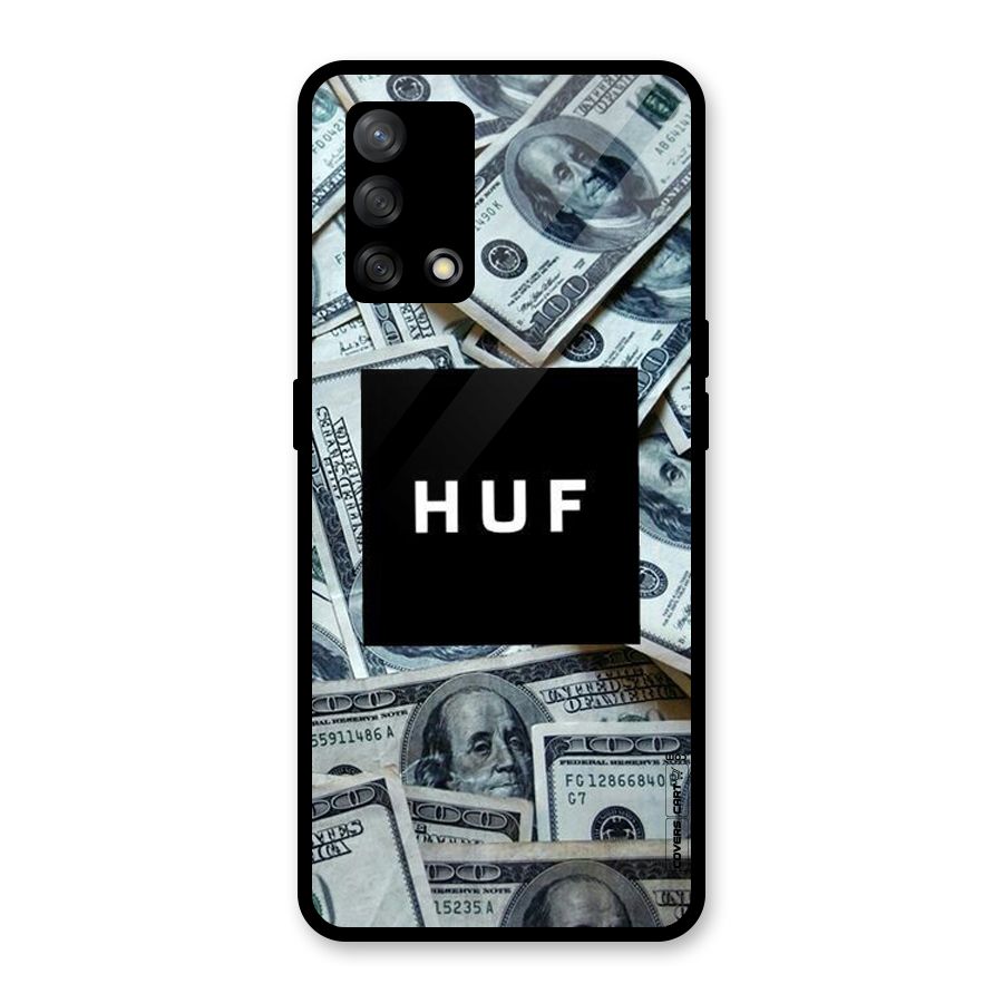 Money Life Glass Back Case for Oppo F19