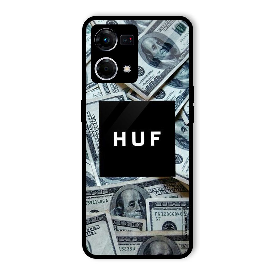 Money Life Glass Back Case for Oppo F21 Pro 4G