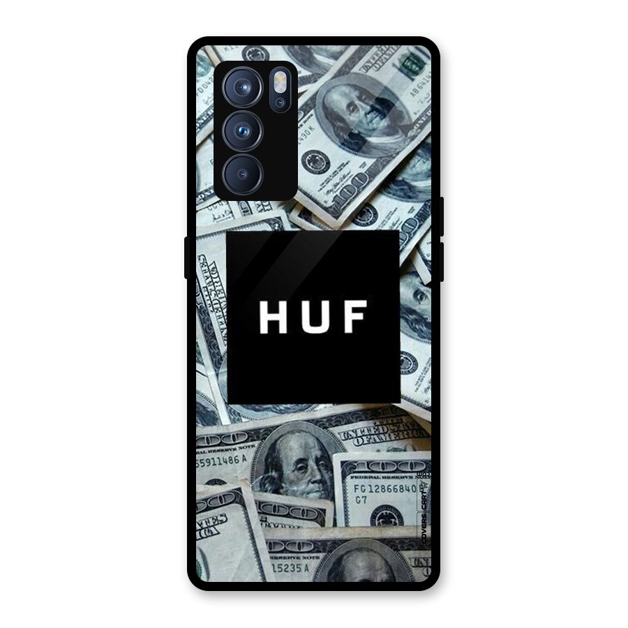 Money Life Glass Back Case for Oppo Reno6 Pro 5G