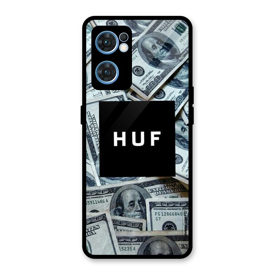Money Life Glass Back Case for Oppo Reno7 5G