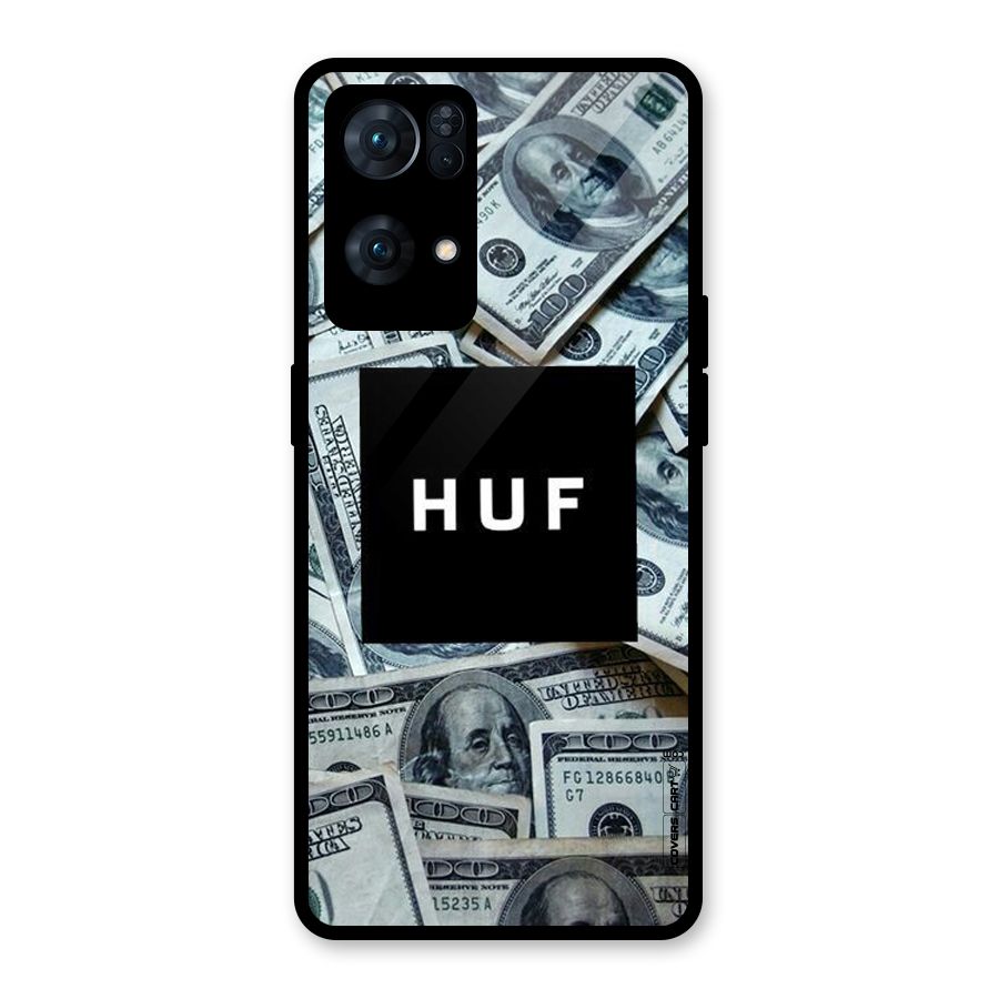 Money Life Glass Back Case for Oppo Reno7 Pro 5G