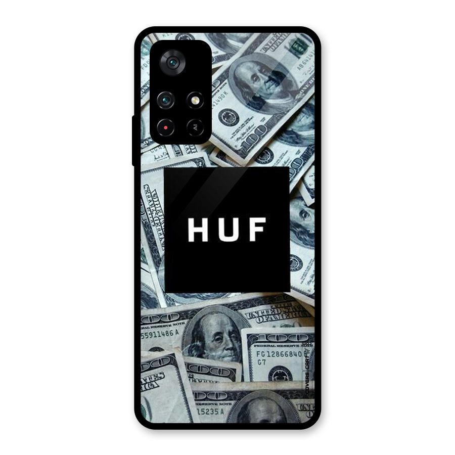 Money Life Glass Back Case for Poco M4 Pro 5G