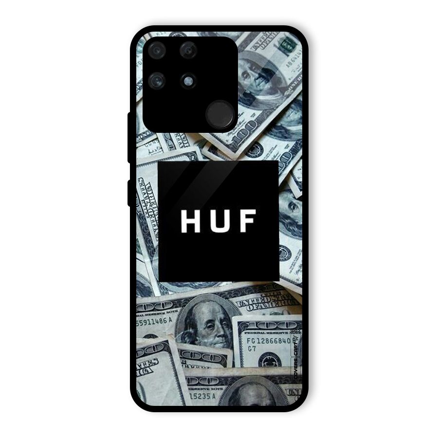 Money Life Glass Back Case for Realme Narzo 50A