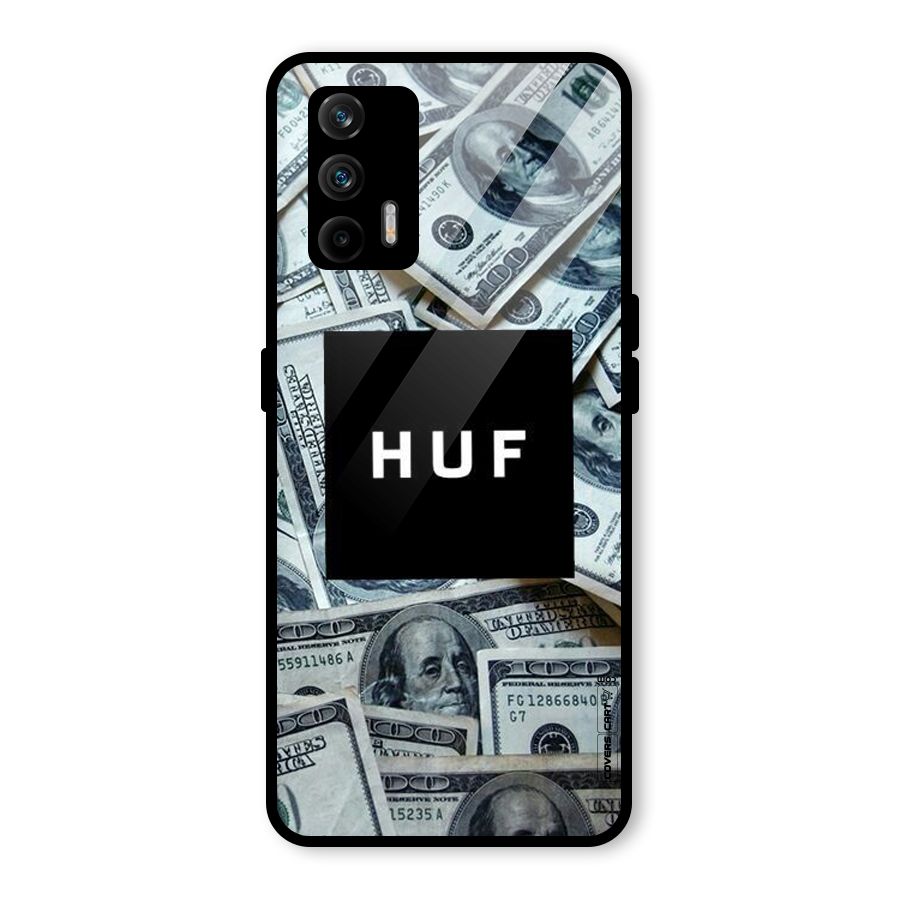 Money Life Glass Back Case for Realme X7 Max